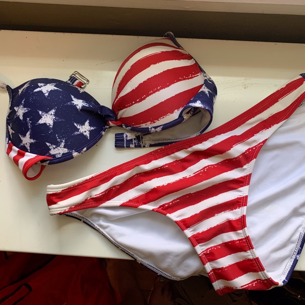 Red, White & Blue Bikini